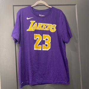 Nike Lebron James Lakers Tshirt Jersey